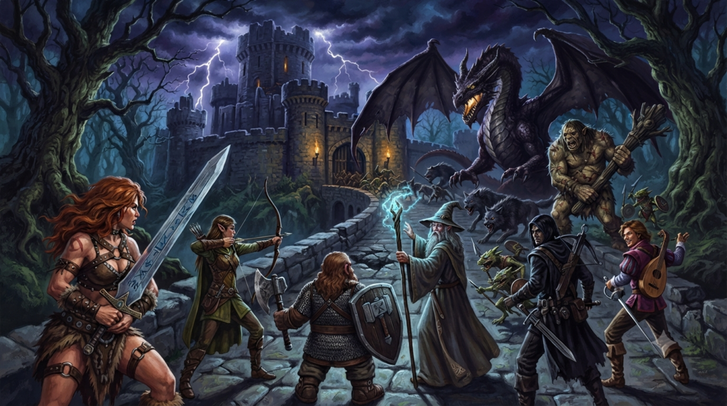 Dungeons & Dragons Bedlam in Neverwinter