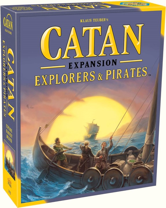 CATAN Explorers & Pirates Board Game EXPANSION