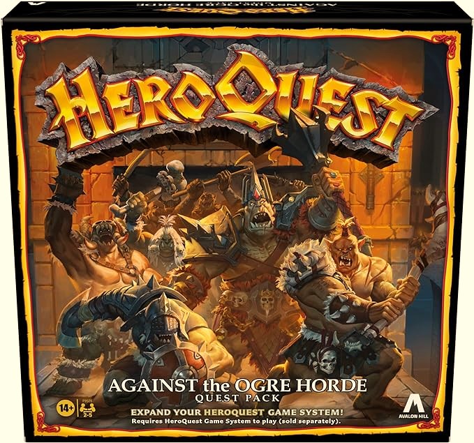 Heroquest against the ogre horde