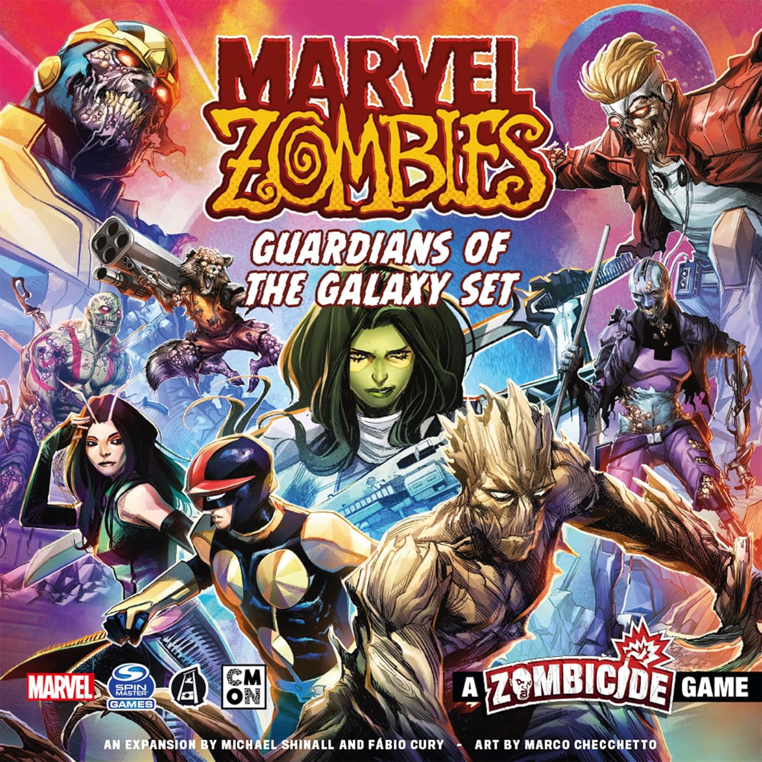 Marvel Zombies: A Zombicide Game  Guardians of The Galaxy