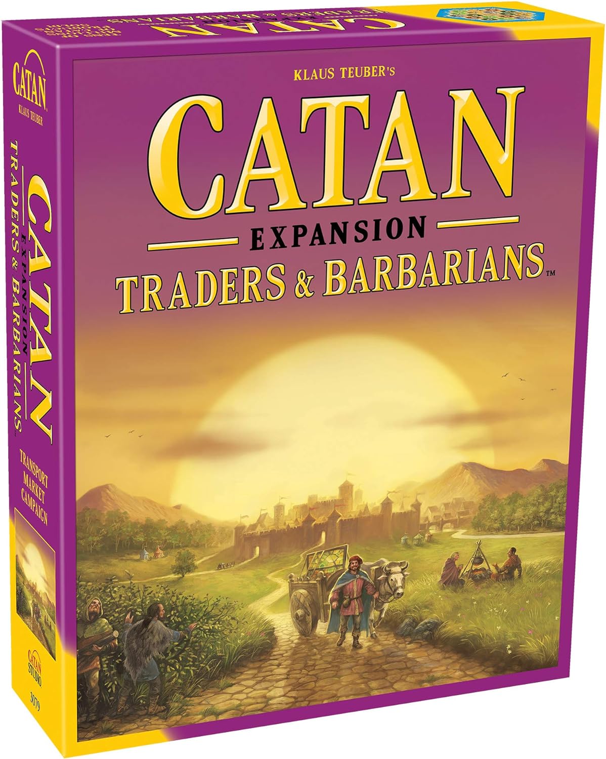 CATAN Traders & Barbarians Board Game EXPANSION