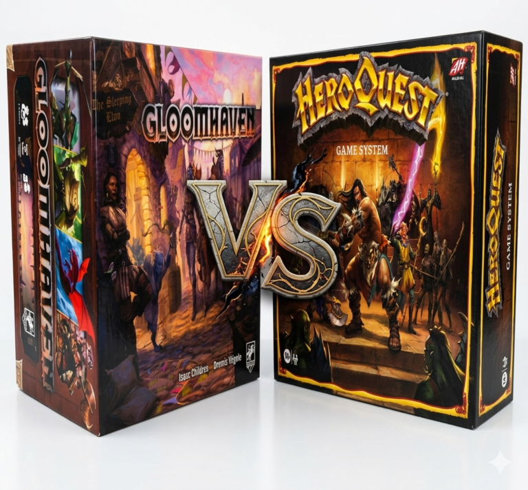 Gloomhaven vs HeroQuest – Which Dungeon Crawler Should You Buy?