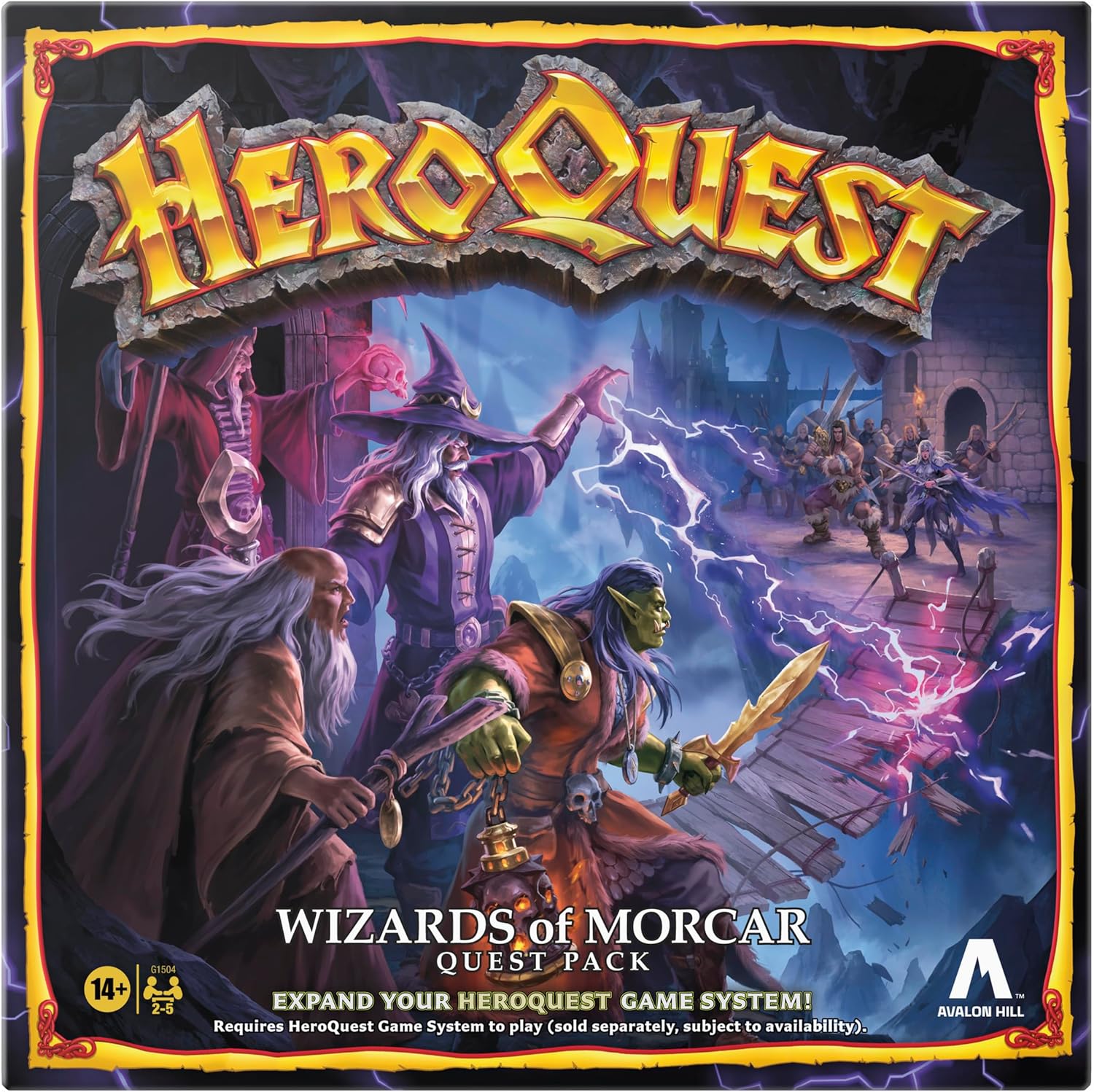 HeroQuest Wizards of Morcar Quest Pack