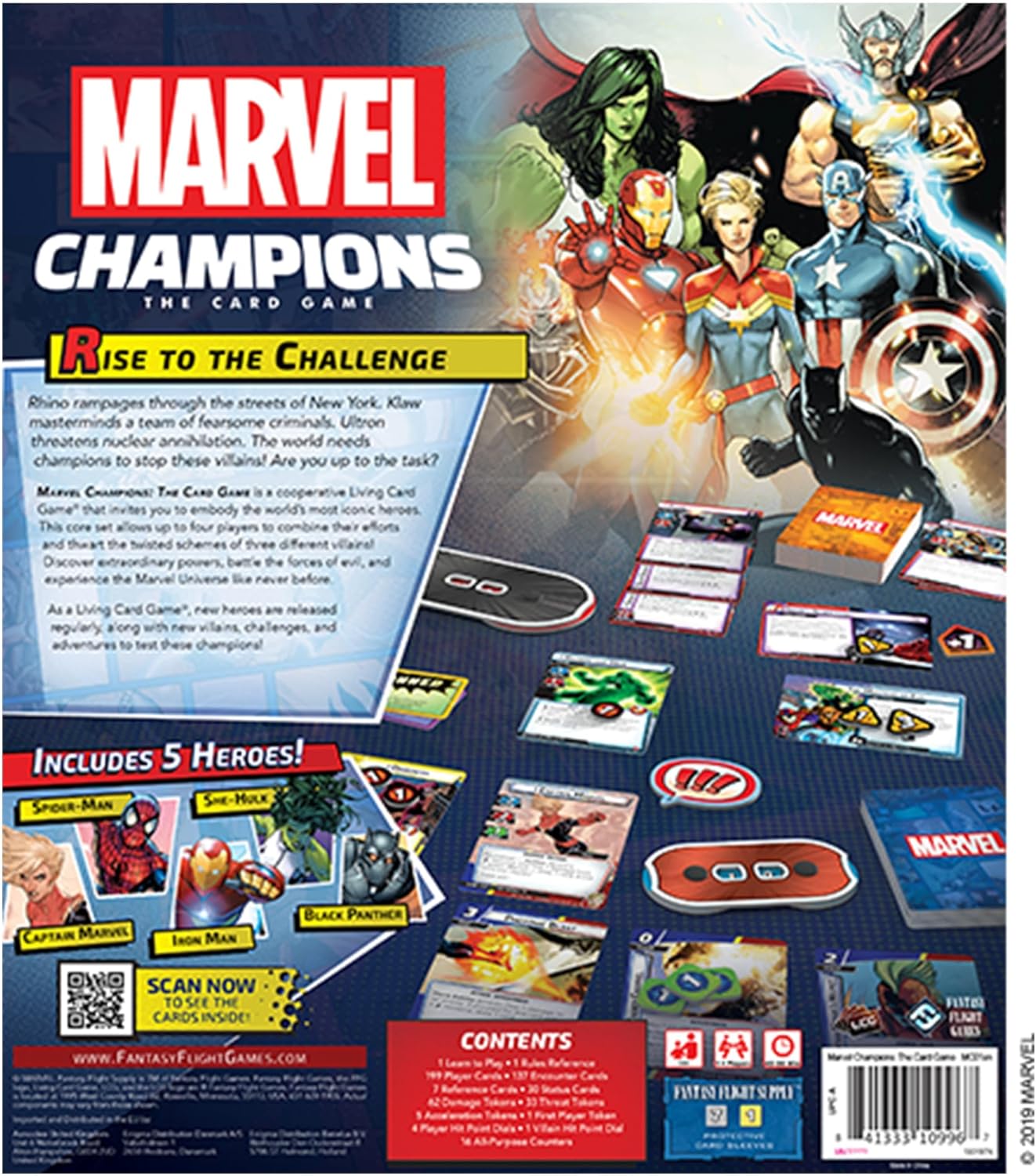 Marvel Champions The Card Game Components