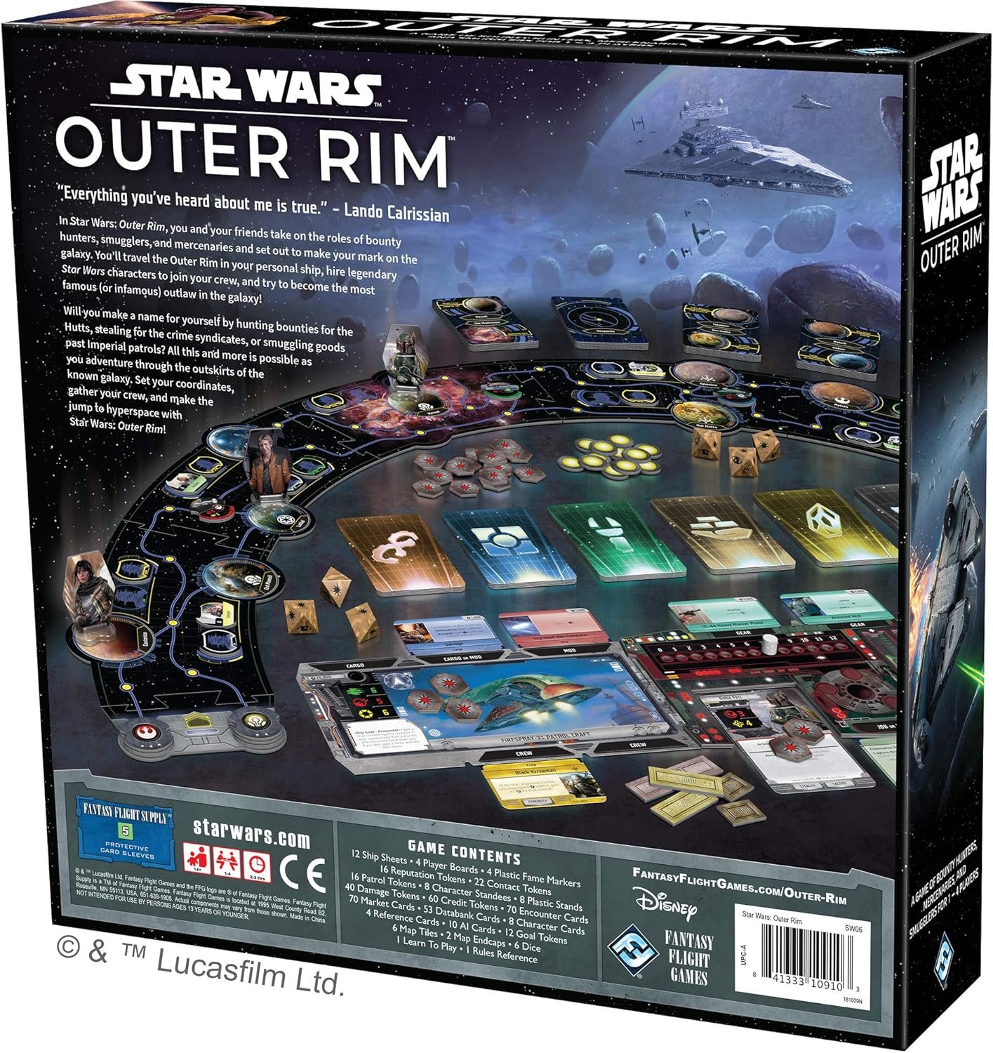 Star Wars Outer Rim Components