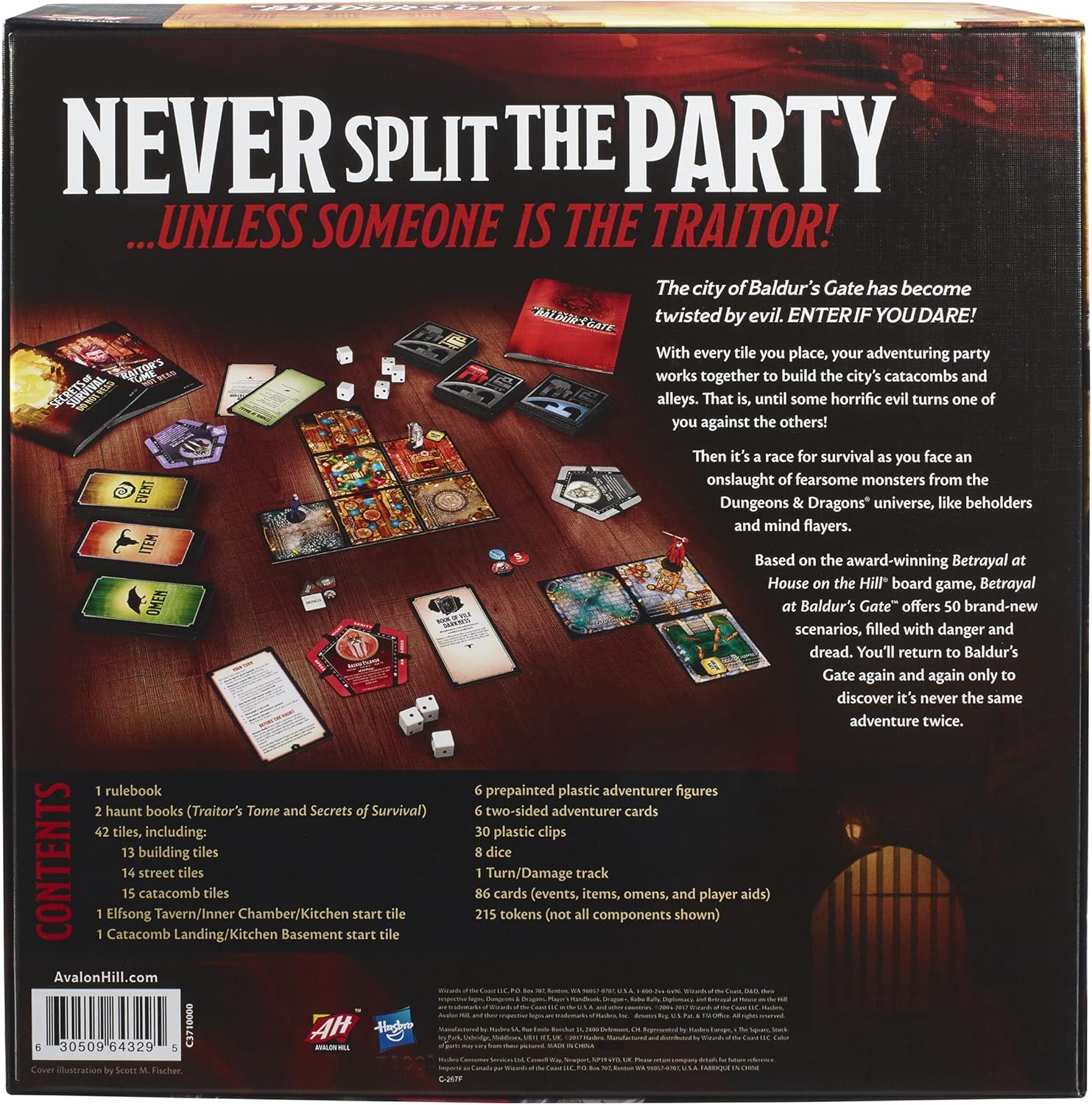Betrayal at Baldur's Gate Components