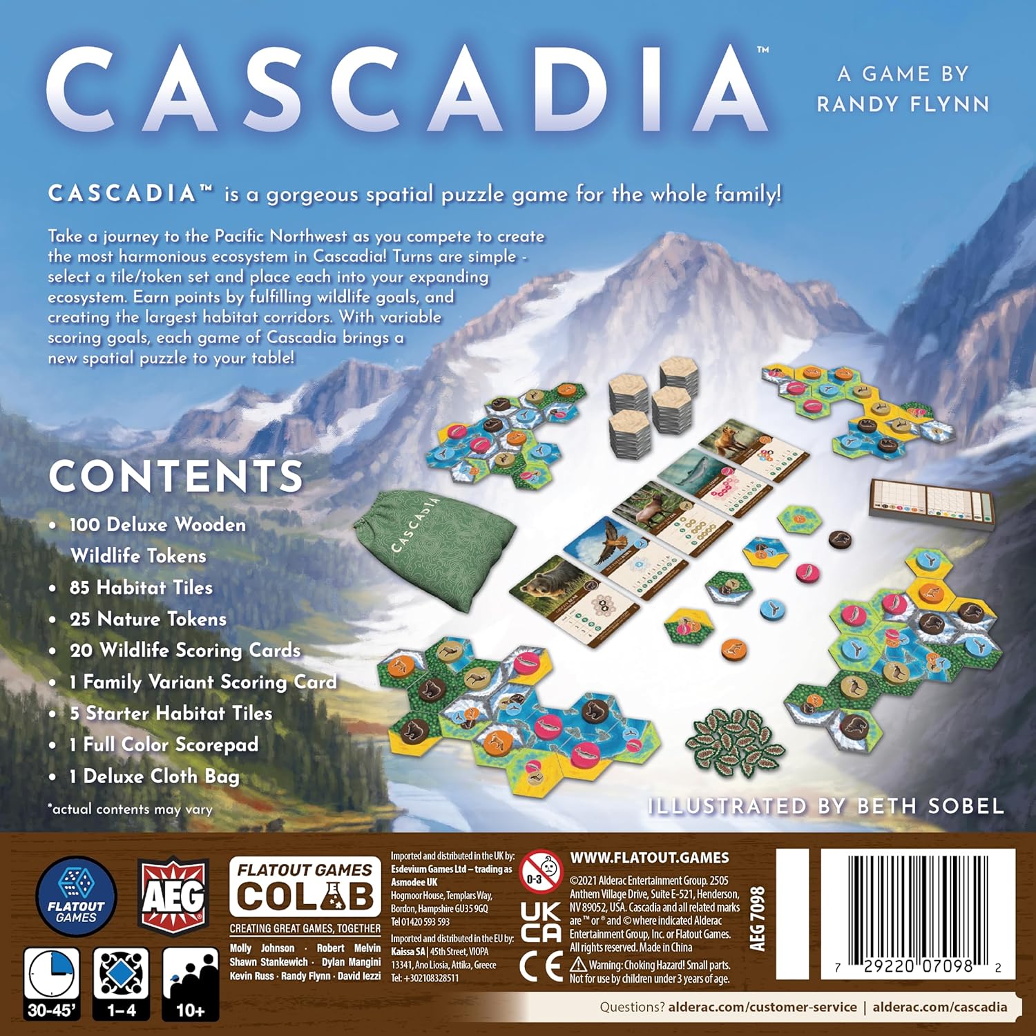 Cascadia gameplay