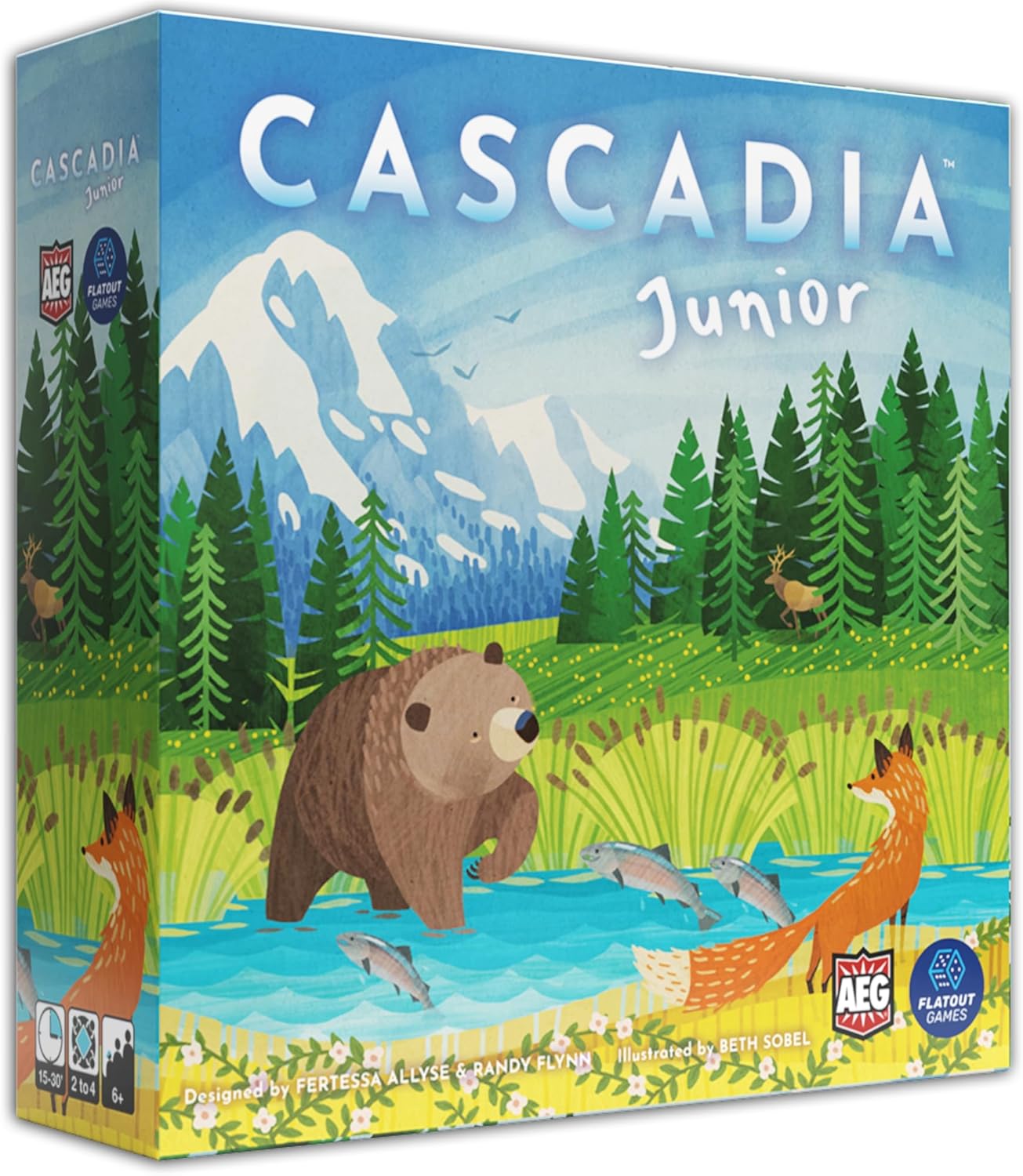 Cascadia Junior Board Game