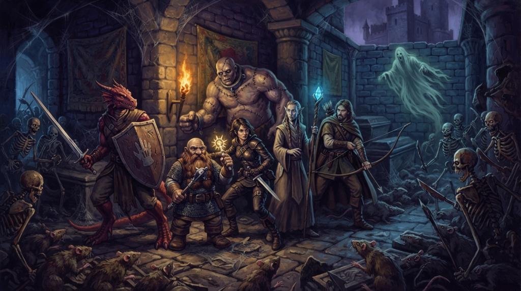 D&D Castle Ravenloft Board Game Review