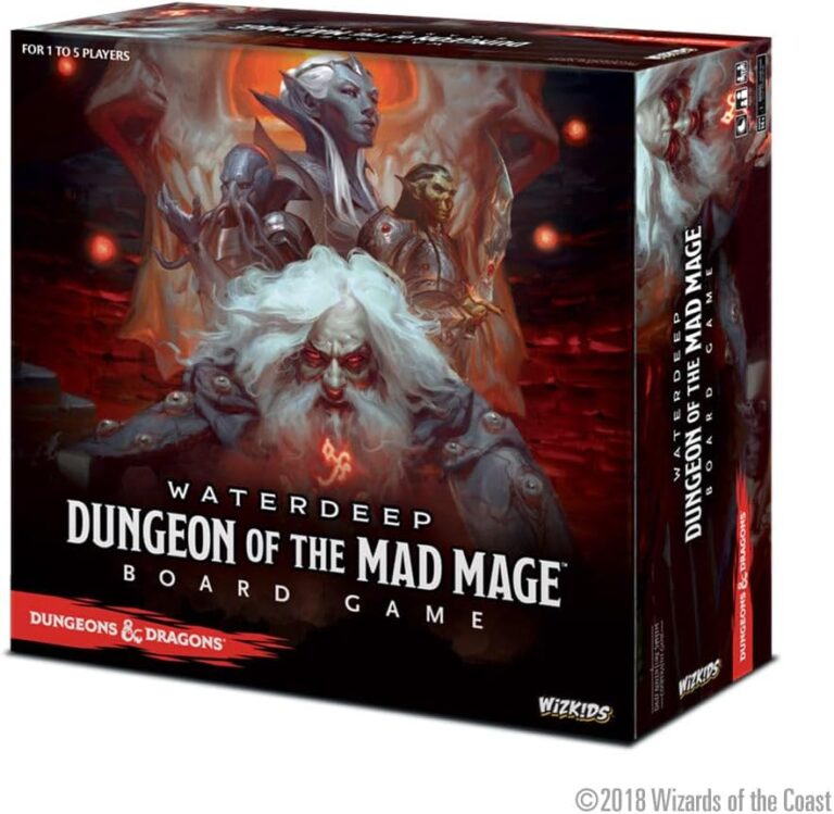 D&D Waterdeep Dungeon of The Mad Mage Adventure front cover box