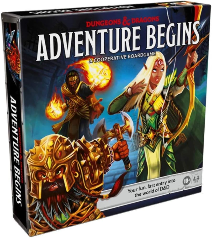 Dungeons and Dragons Adventure Begins Board Game