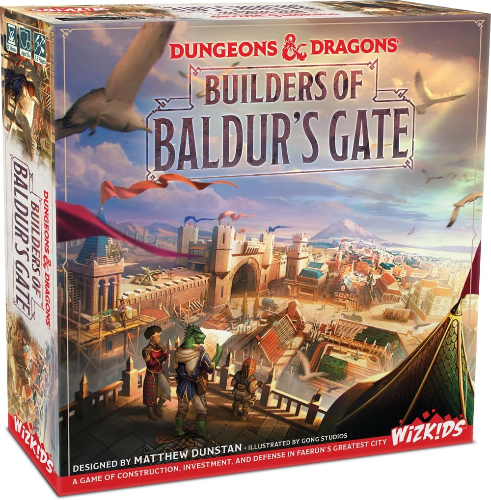 D&D Builders of Baldur's Gate Board Game