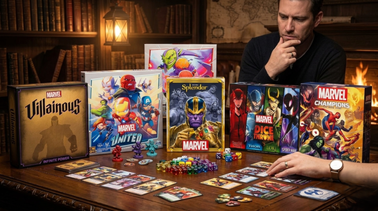 5 Best Marvel Board Games pic review