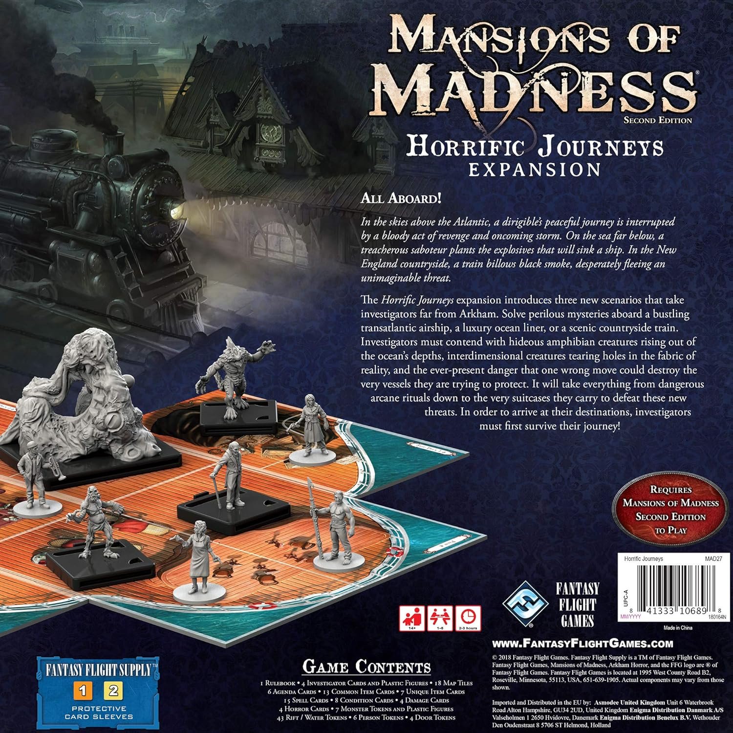 Mansions of Madness Horrific Journeys gameplay