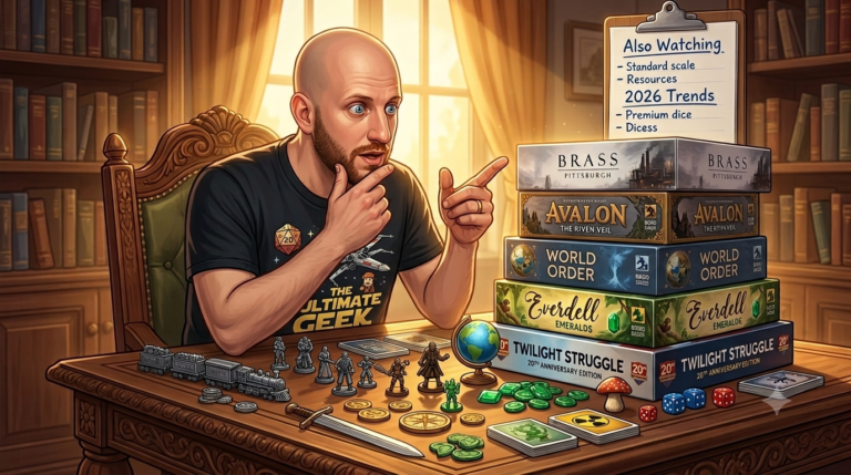 Most Anticipated Board Games of 2026 news