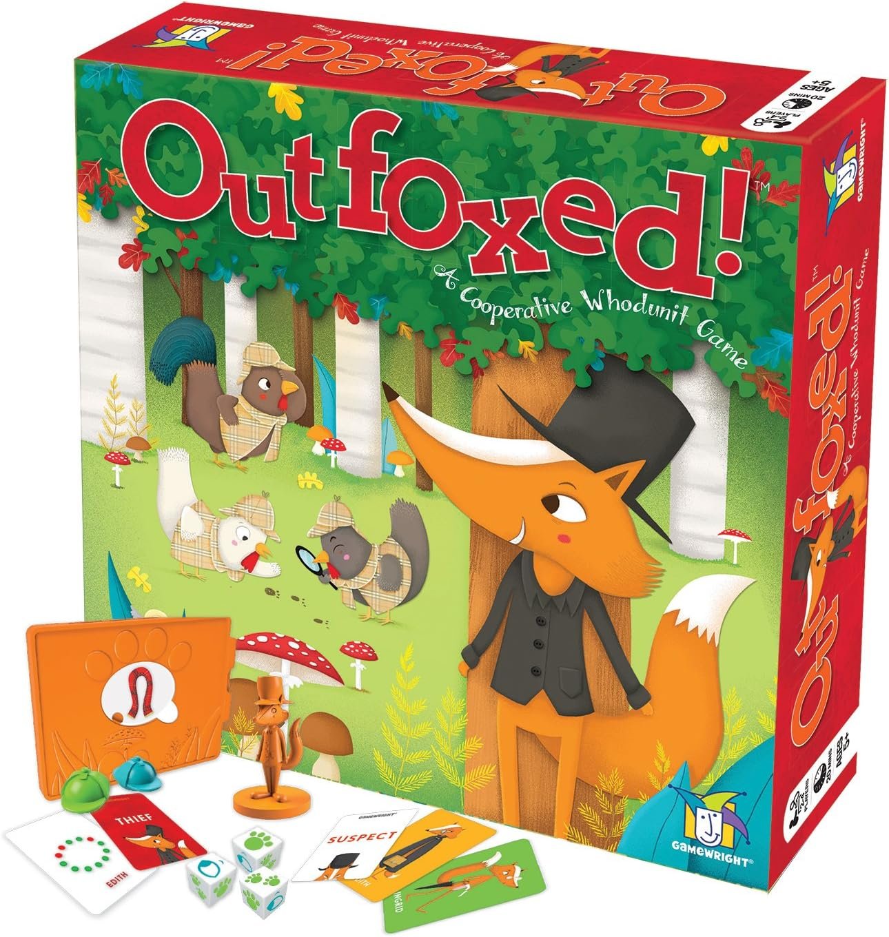 Outfoxed! Board Game Box
