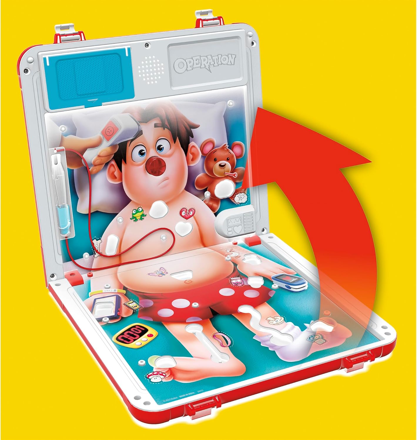 Operation Electronic Board Game gameplay