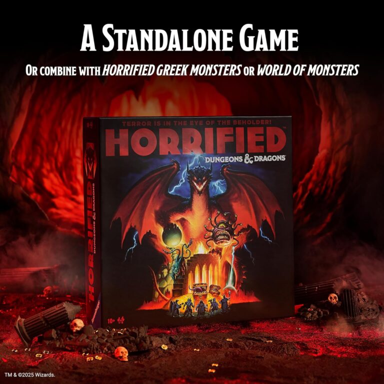 Ravensburger Horrified Games – Dungeons & Dragons front box