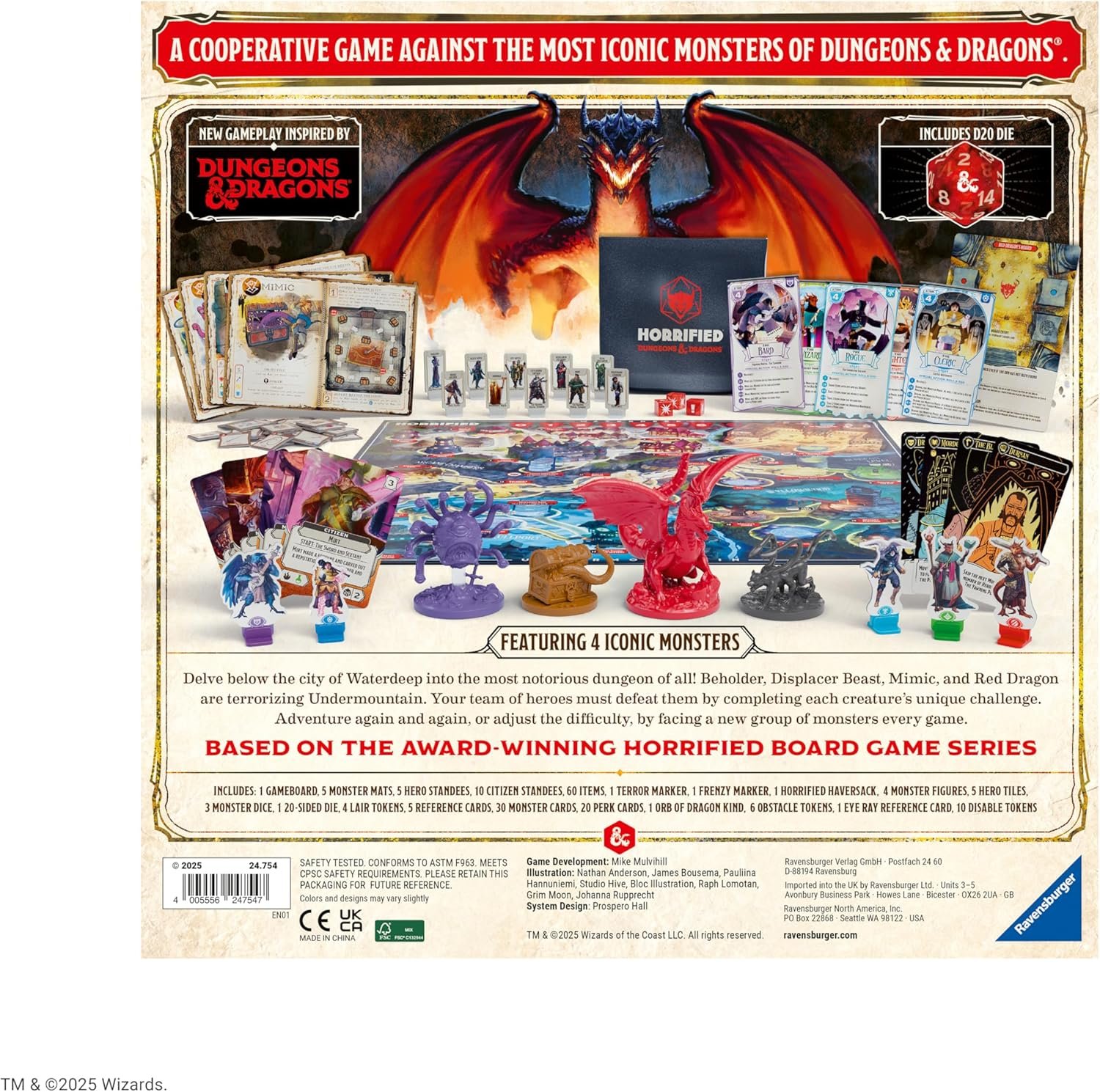 Horrified Dungeons and Dragons gameplay