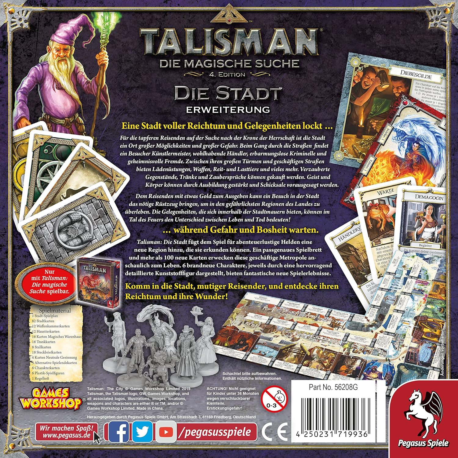 Talisman The City board layout