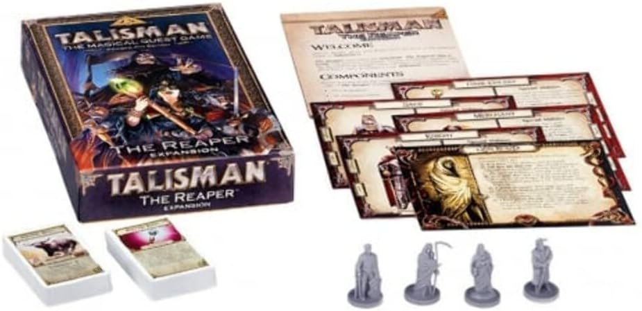 Talisman The Reaper Expansion Contents