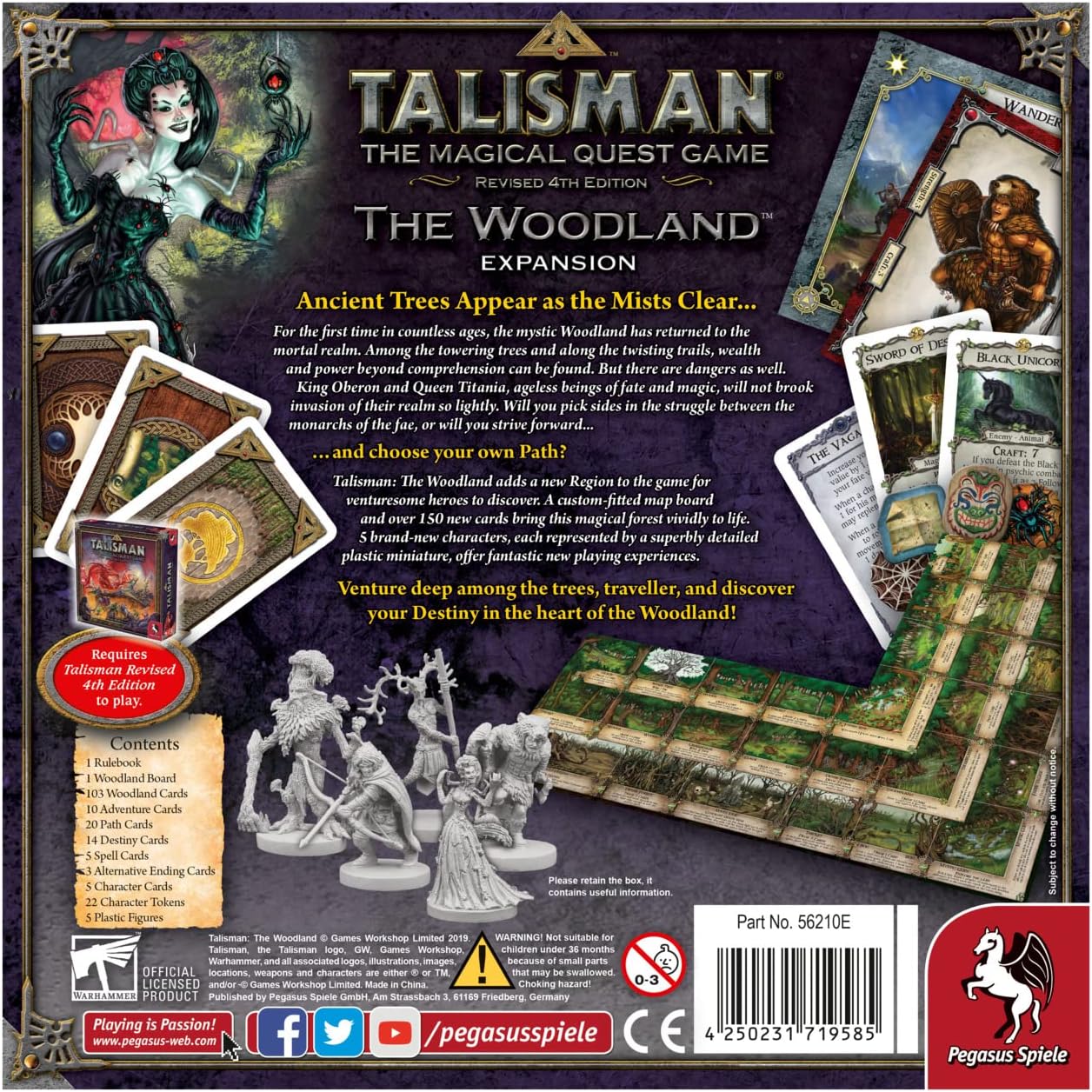 Talisman The Woodland gameplay