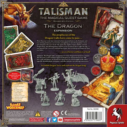 Talisman The Dragon gameplay