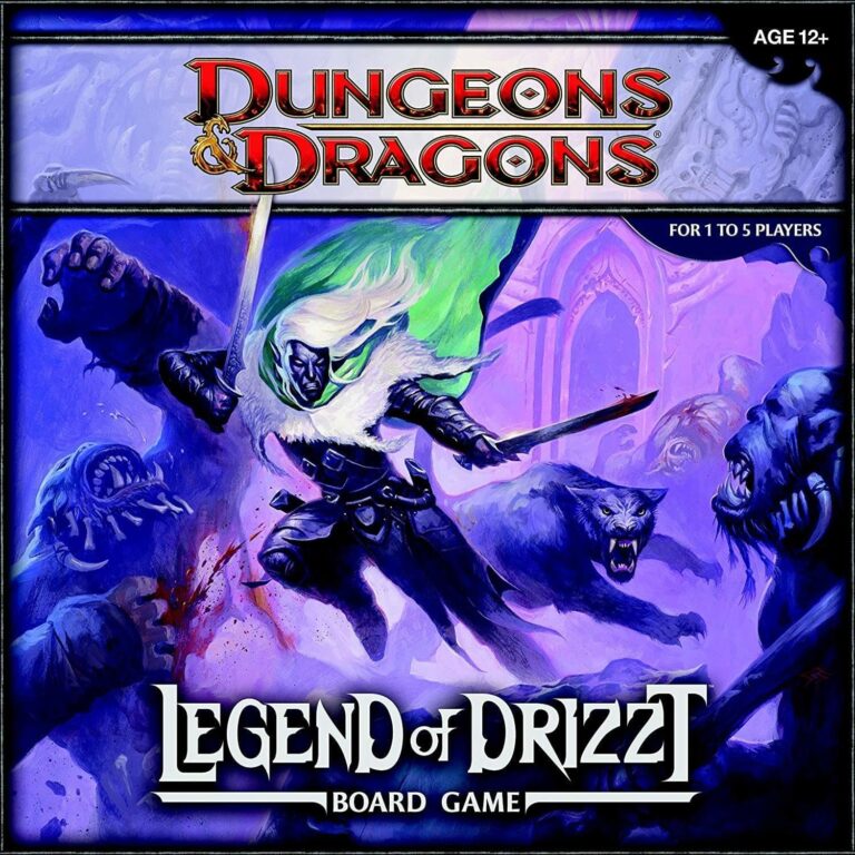 Wizards of the Coast Dungeons & Dragons The Legend of Drizzt Board Game Review