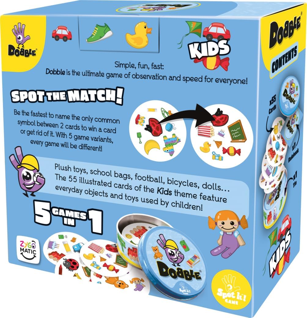 Dobble Card Game Contents