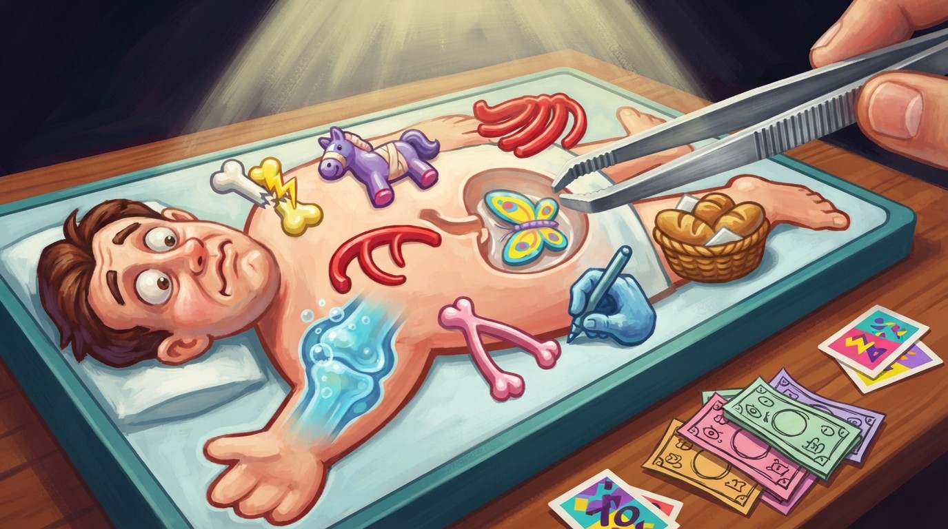Operation Electronic Board Game by Hasbro