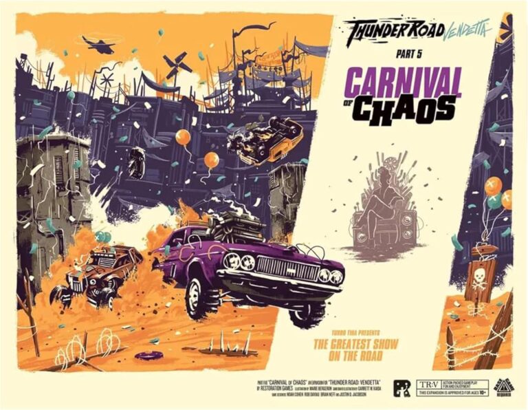 Thunder Road Vendetta Part 5 Carnival of Chaos cover