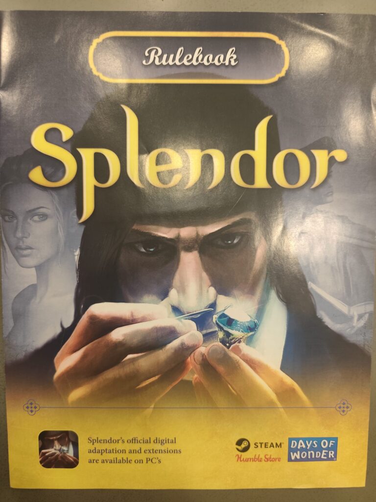 splendor rule book cover