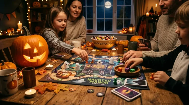 Best-Halloween-Board-Games family play