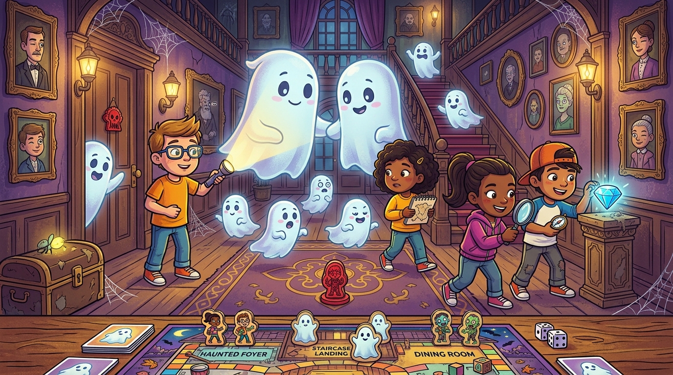 Ghost Fightin' Treasure Hunters Anniversary Edition board game box