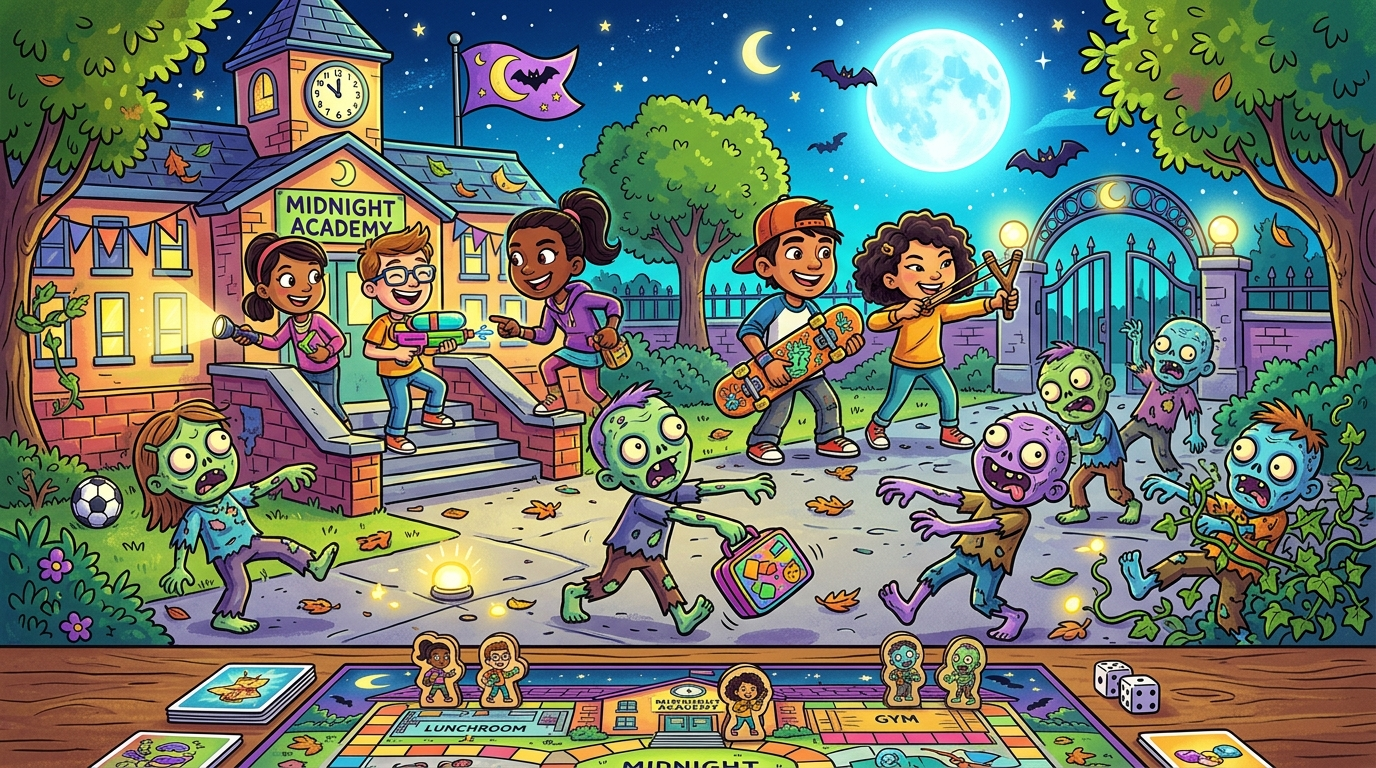 Zombie Kidz Evolution board game box